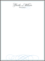 Keswick Letterpress Thank You Card Flat Design Small
