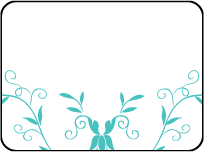 Larkin Letterpress Placecard Flat Design Small