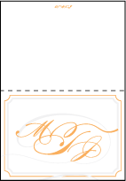Lexington Letterpress Thank You Card Fold Design Small