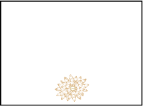 Lillyblade Letterpress Placecard Flat Design Small