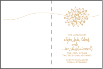 Lillyblade Letterpress Program Design Small