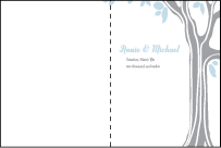 Linden Summer Letterpress Program Design Small