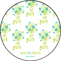 Linnea Letterpress Coaster Design Small