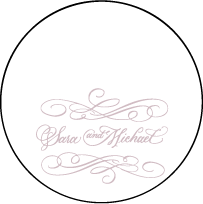 Magnolia Letterpress Coaster Design Small
