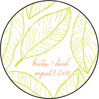 Maile Letterpress Coaster Design Small