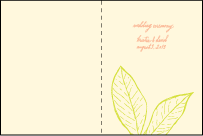 Maile Letterpress Program Design Small