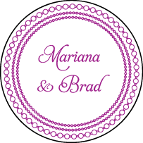 Mariana Vintage Letterpress Coaster Design Small