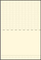 Measurement Letterpress Placecard Fold Design Small