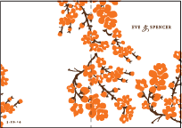 Mimosa Letterpress Program Design Small