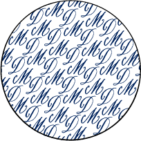 Miranda Letterpress Coaster Design Small