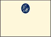 Miranda Letterpress Placecard Flat Design Small