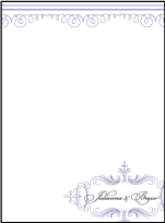 Nantucket Letterpress Thank You Card Flat Design Small
