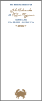 Nautilus Letterpress Program Tea Design Small