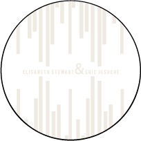 New Horizon Letterpress Coaster Design Small