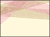 New Washi Letterpress Favor Card Design Small