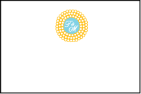 Onalisse Letterpress Placecard Flat Design Small