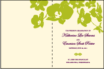 Paradise Letterpress Program Design Small