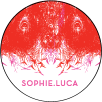 Peacock Feathers Letterpress Coaster Design Small