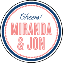 Popular Country Letterpress Coaster Design Small