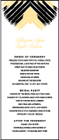 Promise Letterpress Program Tea Design Small