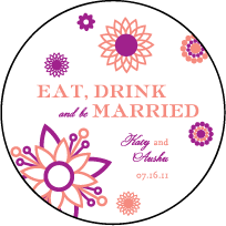 Rangoli Letterpress Coaster Design Small