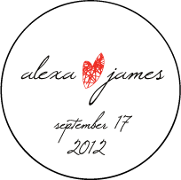 Ribbon Heart Letterpress Coaster Design Small