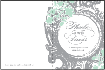 Rococo Elegance Letterpress Program Design Small