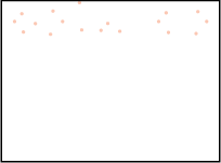 Simple Dot Letterpress Favor Card Design Small