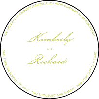 Simplicity Letterpress Coaster Design Small