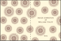 Soleil Letterpress Program Design Small