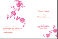 Somersby Letterpress Program Design Small
