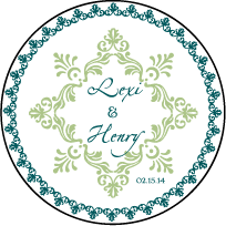 Sonnet Letterpress Coaster Design Small