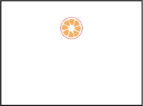 Sweet Summer Letterpress Favor Card Design Small