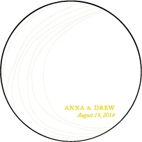 Thrive Letterpress Coaster Design Small