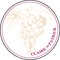 Vineyard Letterpress Coaster Design Small