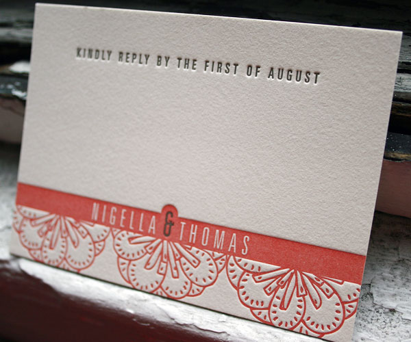 letterpress wedding invitations - Bella Figura letterpress wedding invitations - Bella Figura