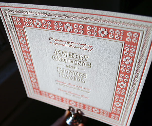 letterpress wedding invitations - Bella Figura letterpress wedding invitations - Bella Figura