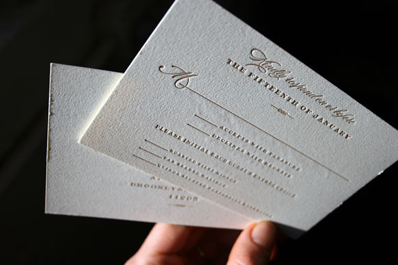 Letterpress reply postcards - 1 color - Bella Figura Letterpress reply postcards - 1 color - Bella Figura