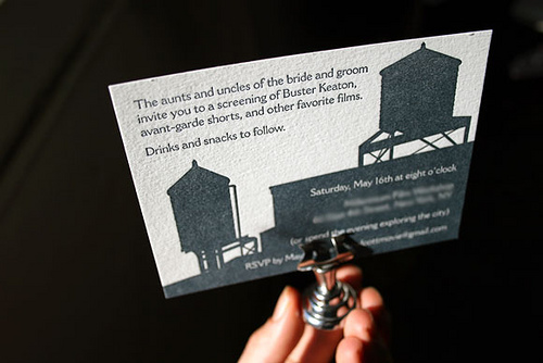 Custom Manhatten letterpress wedding suite - Bella Figura Custom Manhatten letterpress wedding suite - Bella Figura