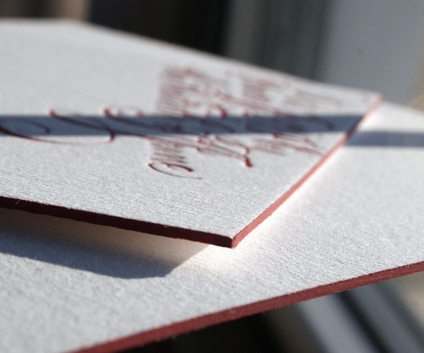 New Calligraphy letterpress wedding invitations - Bella Figura New Calligraphy letterpress wedding invitations - Bella Figura