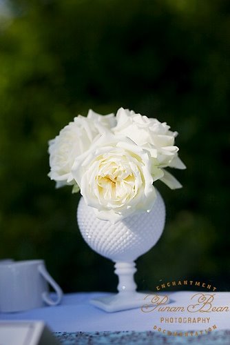Milk Glass Vase