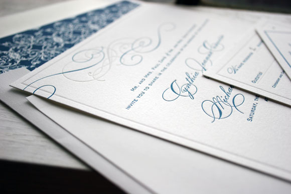 Keswick Letterpress Wedding Invitations Keswick Letterpress Wedding Invitations