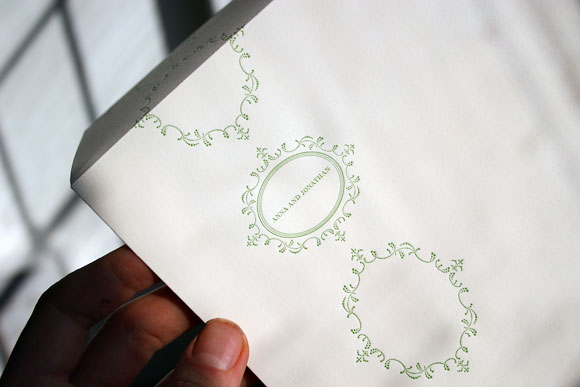 Cartoccio Letterpress Envelope
