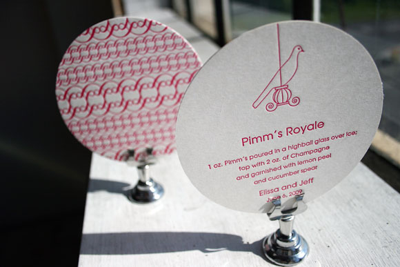 Birds Letterpress Coasters Birds Letterpress Coasters