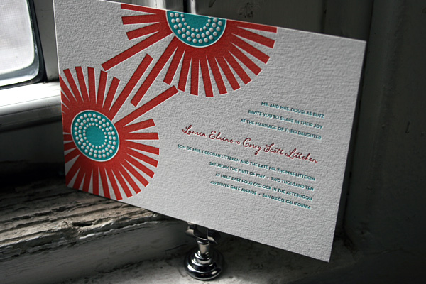 Joy Letterpress Wedding Invitations Joy Letterpress Wedding Invitations