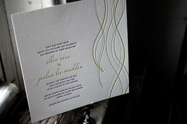 Lana Letterpress Wedding Invitations Lana Letterpress Wedding Invitations