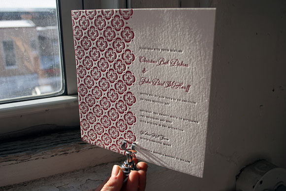 cardinal-red-brown-letterpress-wedding-invitations