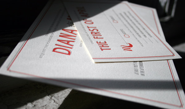 vintage-typography-letterpress-wedding-invitations-bella-figura-red-gray