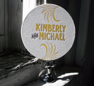 custom-letterpress-coaster-wedding-reception