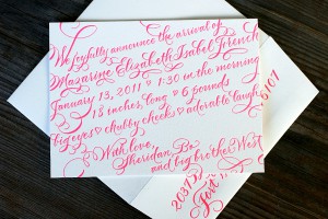Hotpink_NewCalligraphy_BabyAnnouncement3